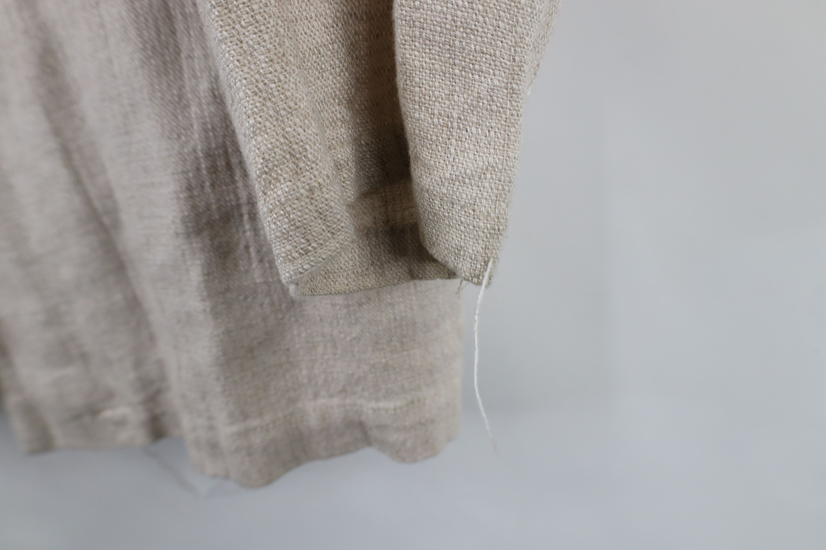 Vintage Vintage 90s Lagenlook Linen Blend Button Jacket Tunic USA Size XL / US 12-14 / IT 48-50 - 4 Thumbnail