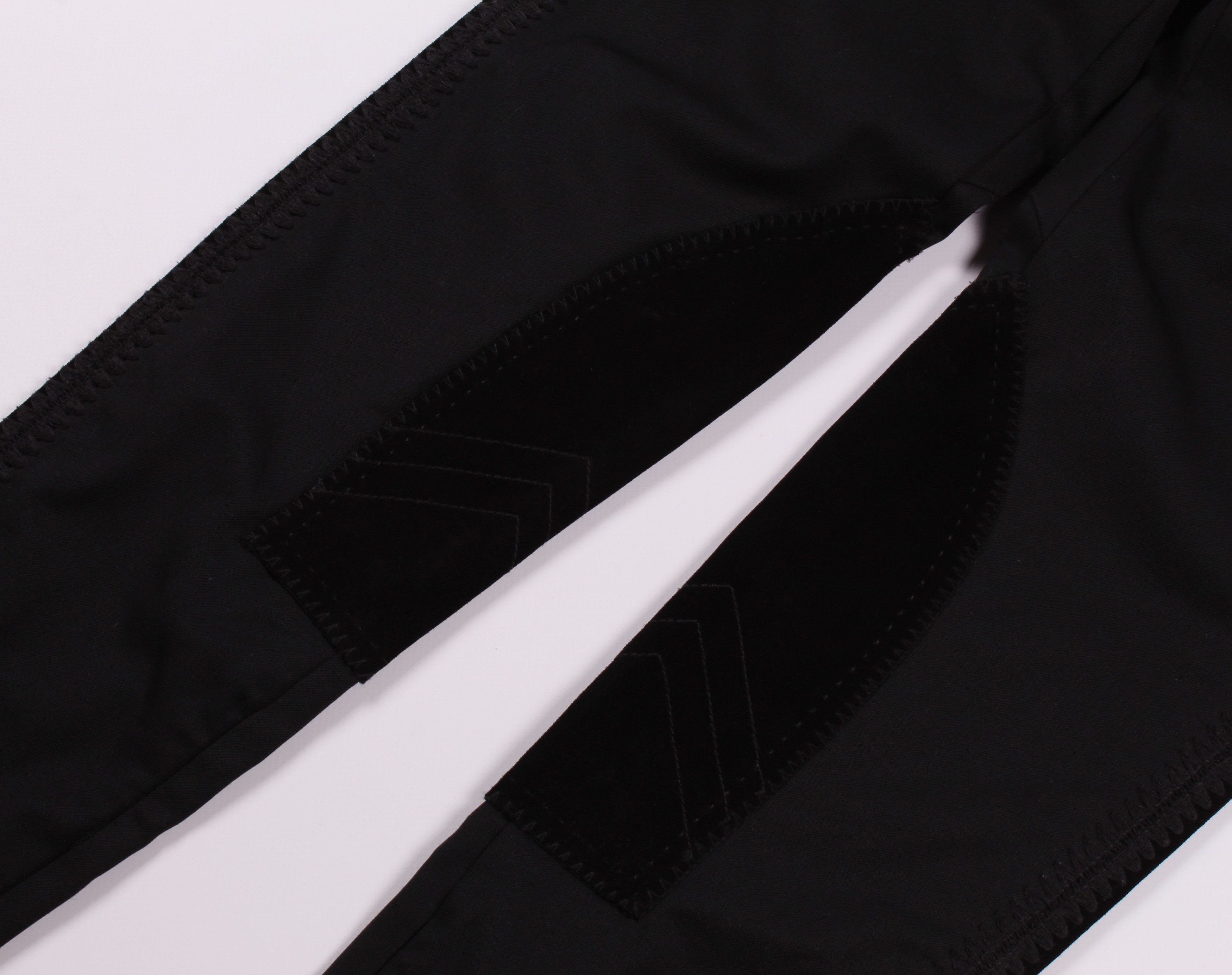 Prada Prada Black Tab Wool Leather Trousers Pants Size 32" / US 10 / IT 46 - 3 Thumbnail