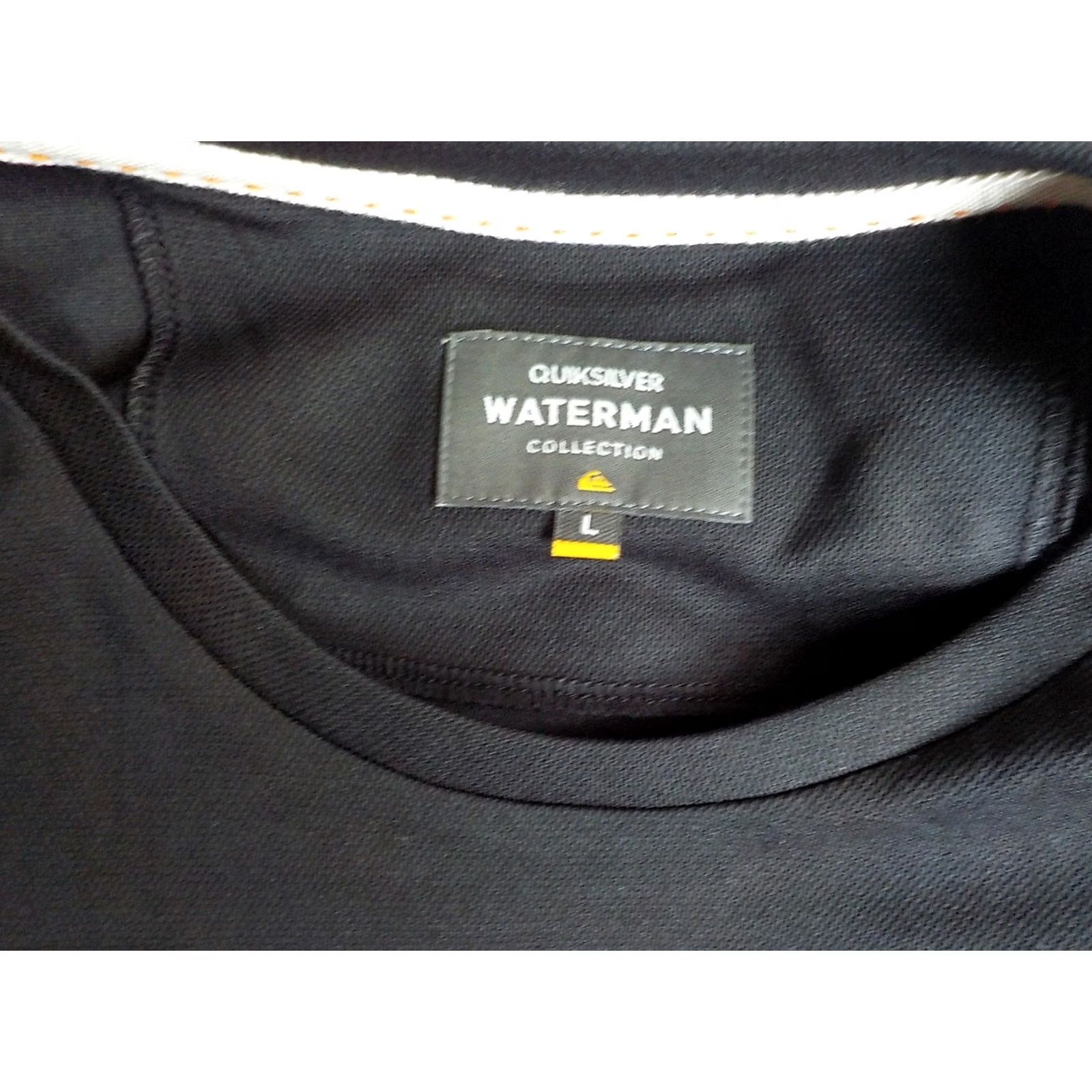 Quiksilver VINTAGE Quiksilver Waterman Ocean Tracks LS T Shirt Men's Black Crew Neck L Size US L / EU 52-54 / 3 - 6 Thumbnail