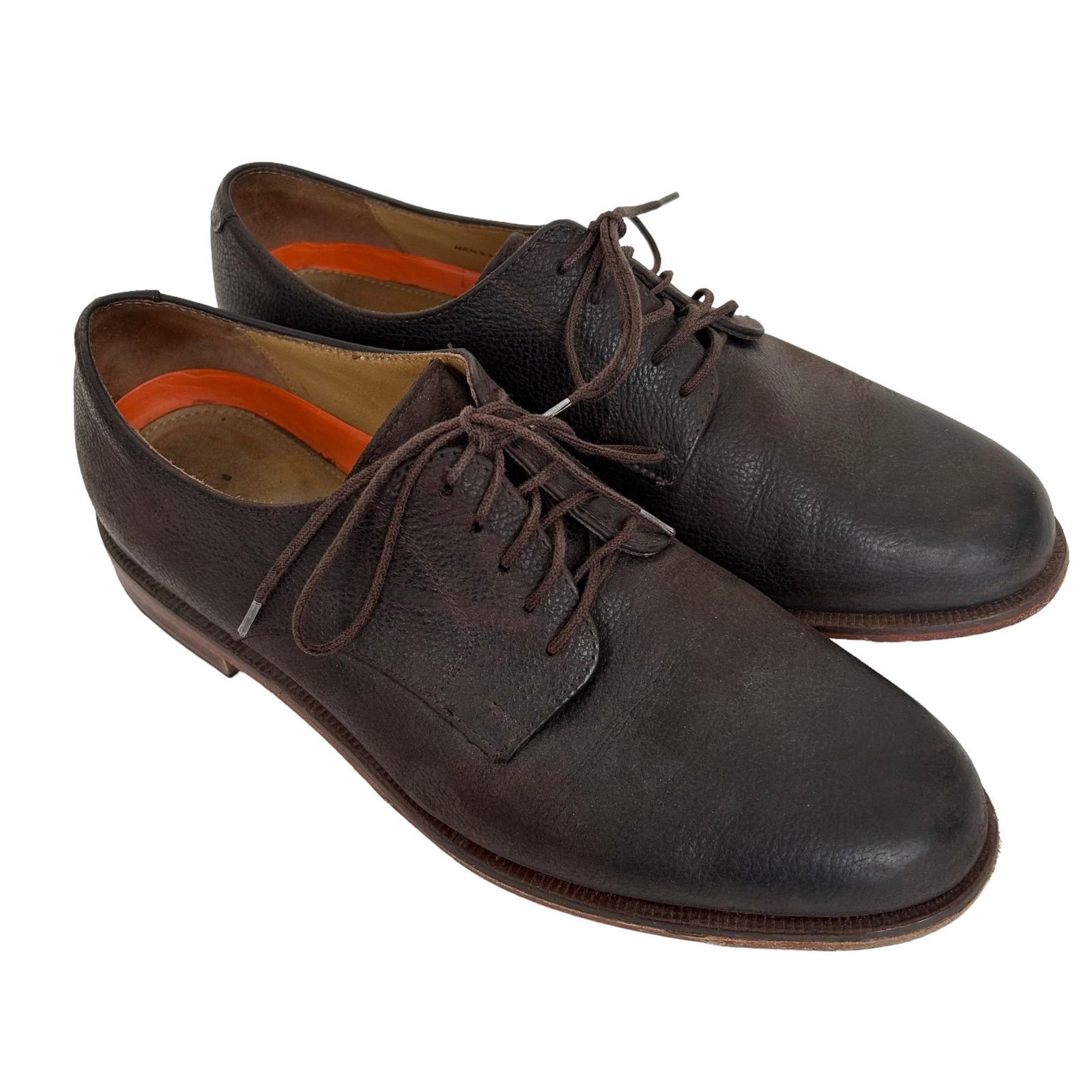 Cole Haan Cole Haan Grand OS Brown Leather Lace Up Loafers Sz 9.5 Size US 9.5 / EU 42-43 - 1 Thumbnail