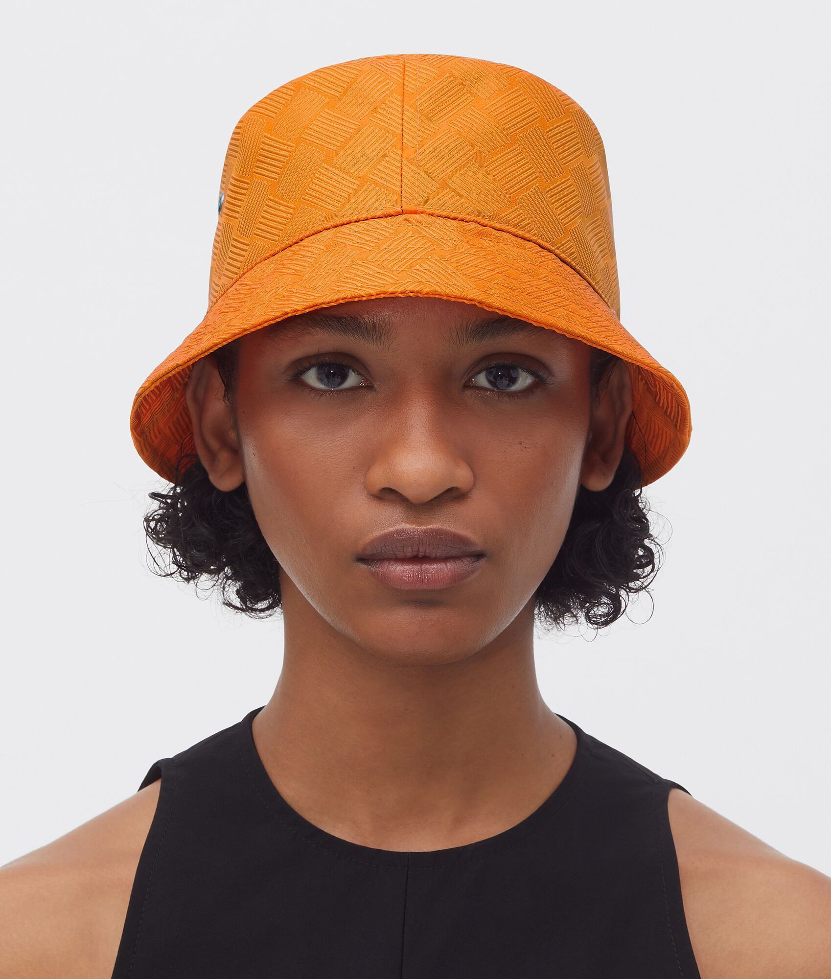Bottega Veneta o1n1vont1224 Size: L / (Hat Cap) in Orange Size ONE SIZE - 2 Thumbnail