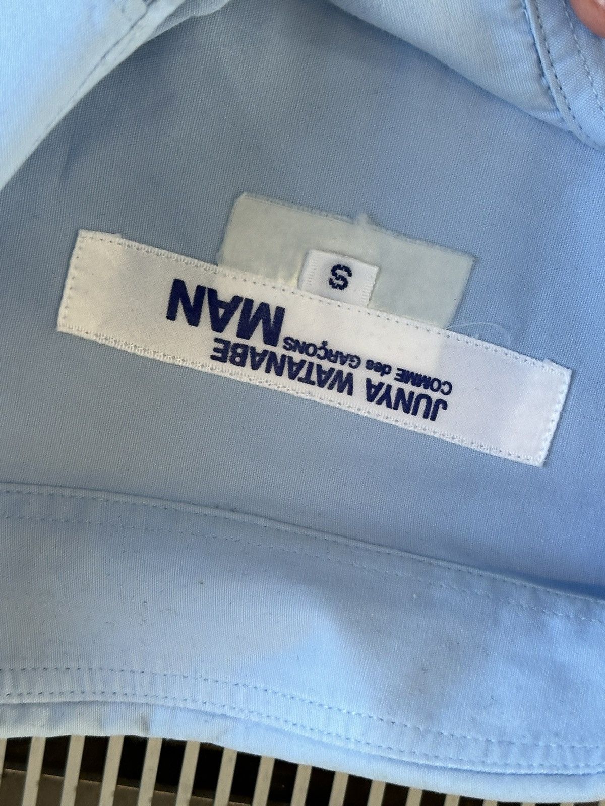 Comme des Garcons JUNYA WATANABE SS02 POEM BUTTON UP SHIRT BLUE Size US S / EU 44-46 / 1 - 4 Thumbnail