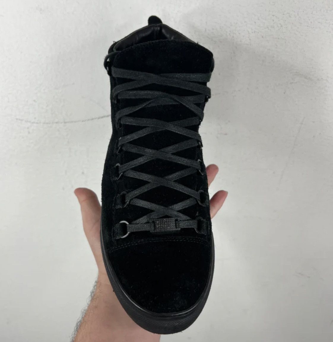 Balenciaga BALENCIAGA ARENA BLACK SUEDE 🖤42-44 Size US 9.5 / EU 42-43 - 3 Thumbnail