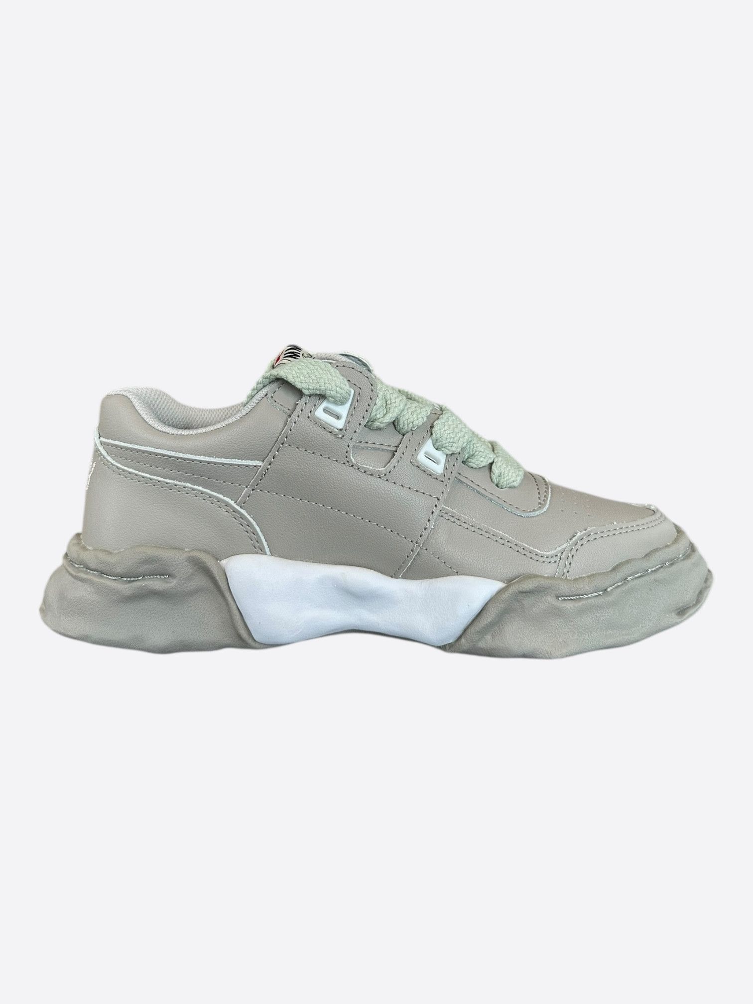 Maison MIHARA YASUHIRO Maison Mihara Yasuhiro Grey & White Parker Sneakers Size US 6 / EU 39 - 5 Thumbnail