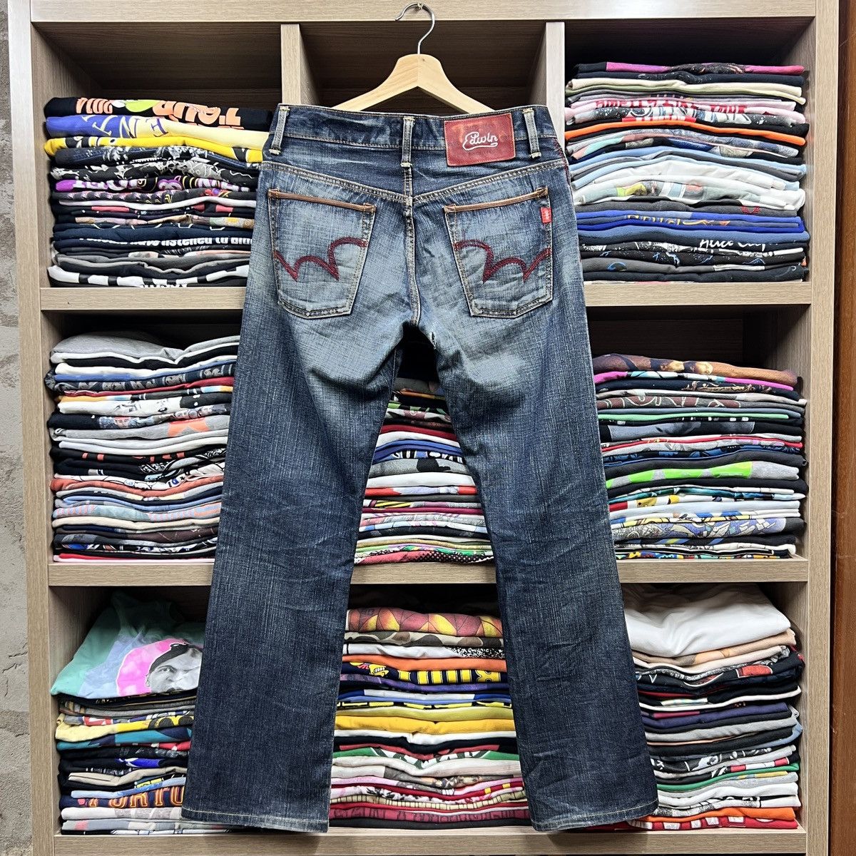 Edwin VTG EDWIN BLUE TRIP TOKYO JEAN Size US 29 - 2 Thumbnail