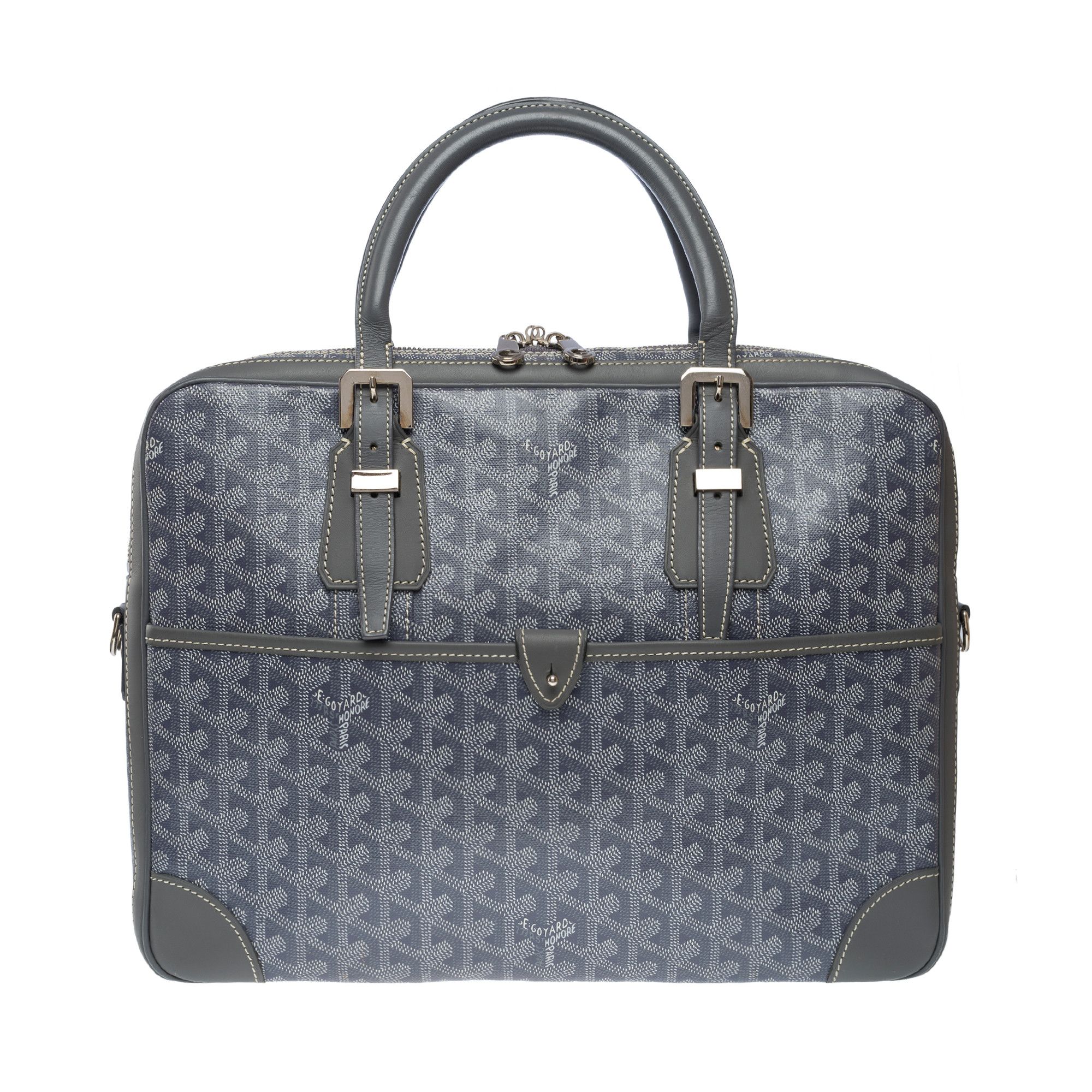Goyard GOYARD Bag in Gray Canvas Size ONE SIZE - 2 Thumbnail