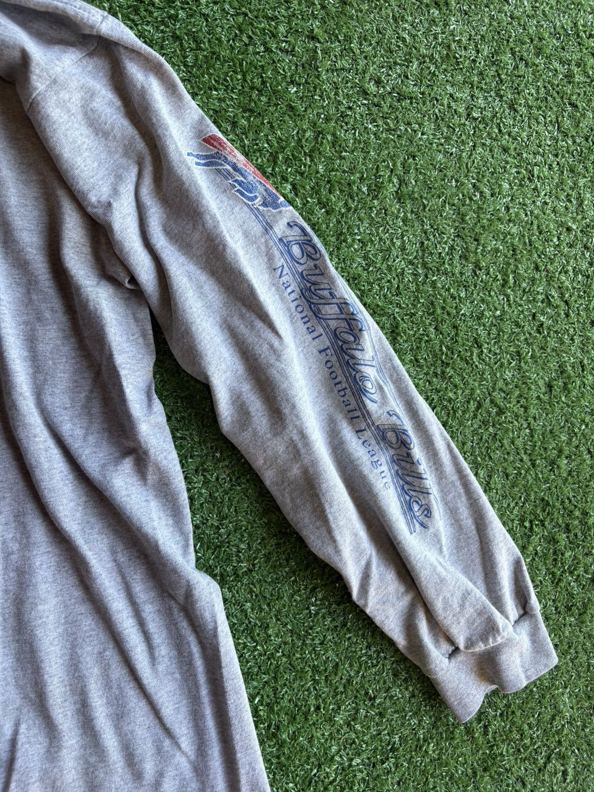 NFL × Vintage Vintage Y2K Buffalo Bills Long Sleeve Size US XL / EU 56 / 4 - 5 Thumbnail