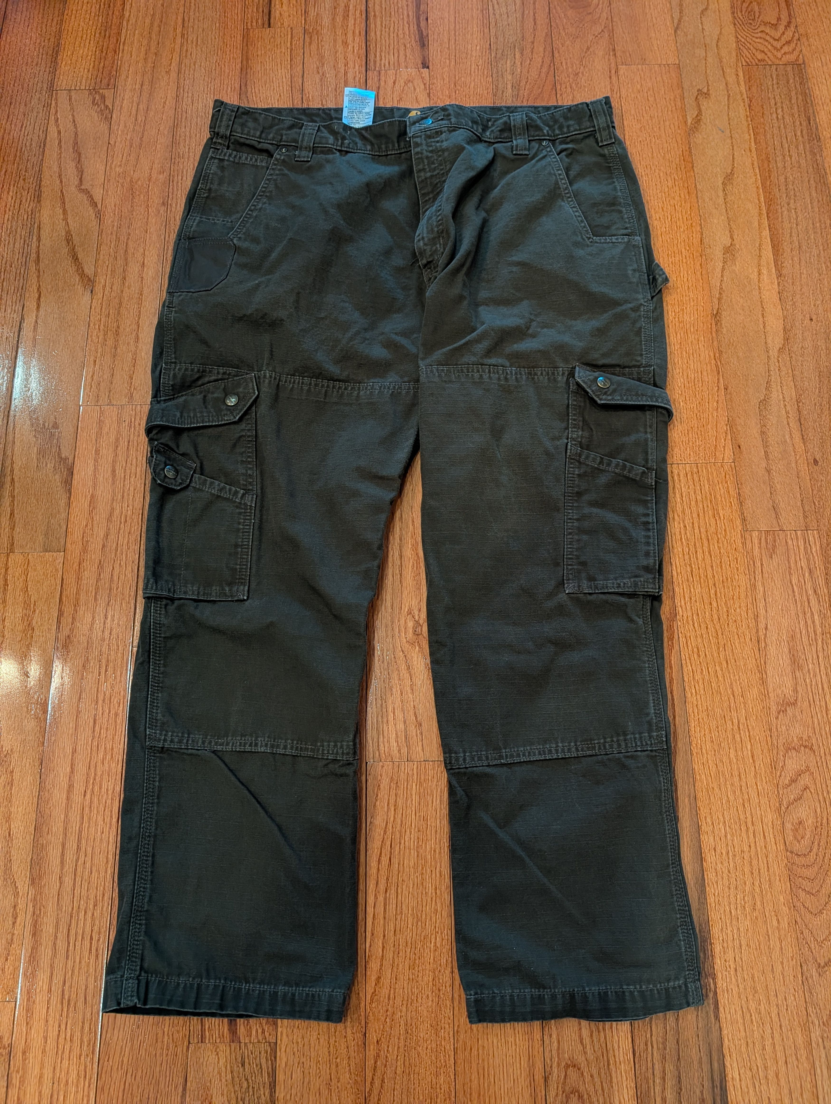Carhartt Carhartt B342 DFE Relaxed Ripstop Cargo Work Pants 42 x 30 Size US 42 / EU 58 - 3 Thumbnail