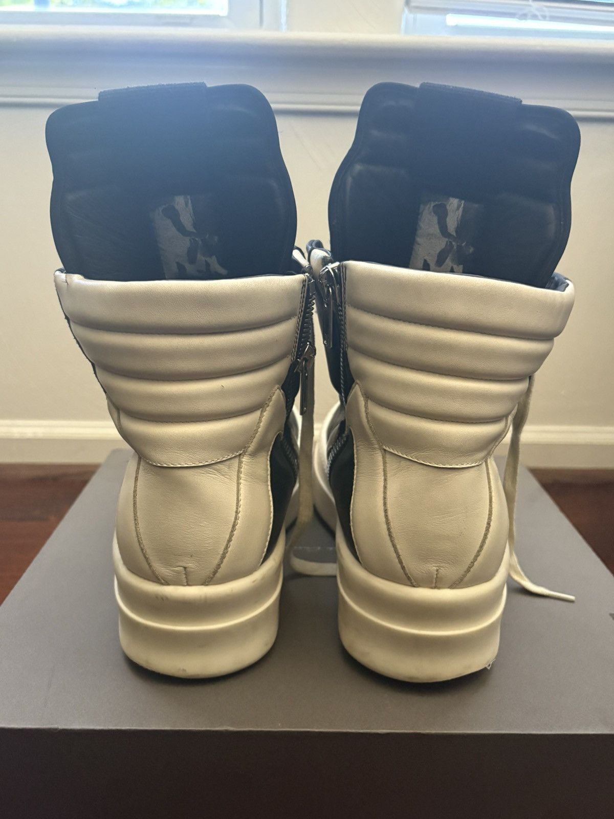 Rick Owens Rick Owens Double/Mega Bumper Milk Geobaskets Size US 10.5 / EU 43-44 - 3 Thumbnail