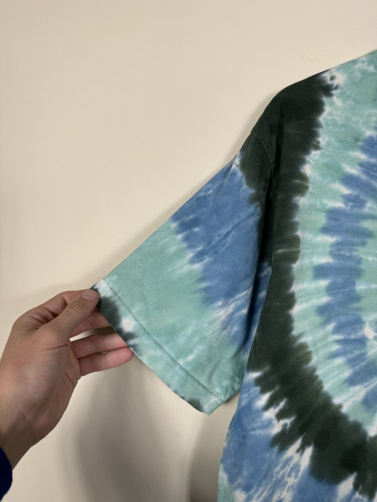 SCRT SCRT Tie Dye Printed Logo Oversized T Shirt Size US M / EU 48-50 / 2 - 3 Thumbnail