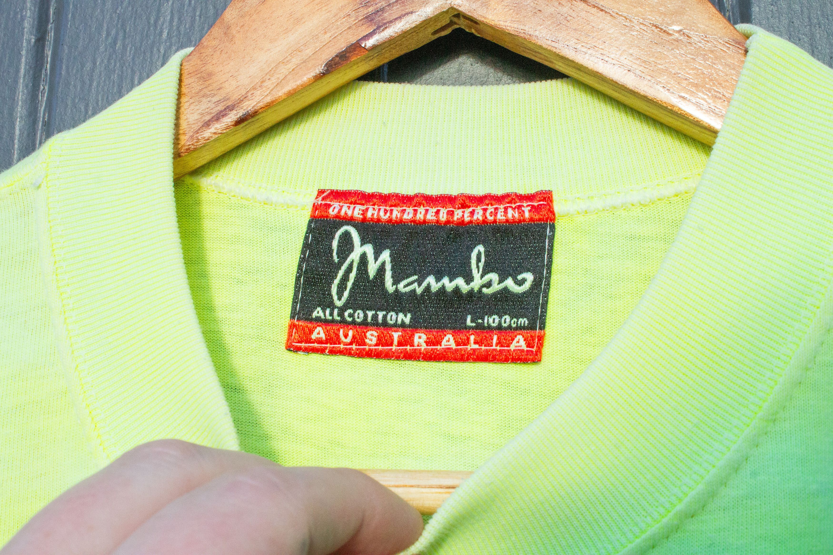 Mambo RARE 1980's Abstract Mambo Art T-Shirt Size US M / EU 48-50 / 2 - 4 Thumbnail