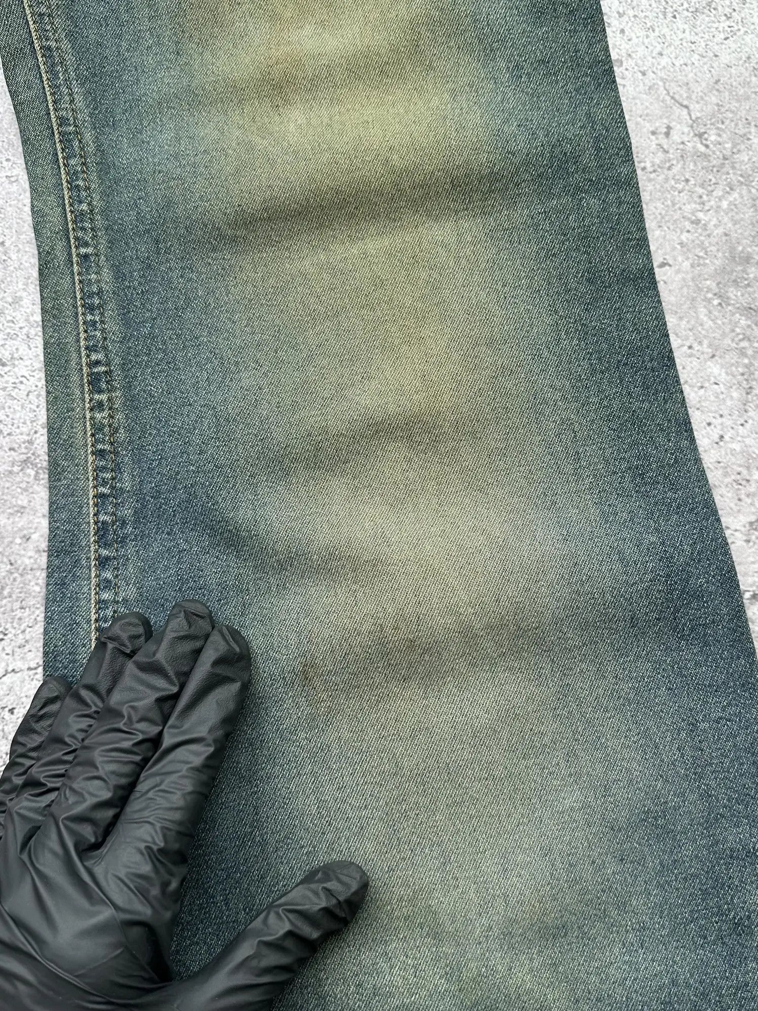 Japanese Brand Vintage Faded Flare Jeans C342(V617) Size 25" / US 0 / IT 36 - 5 Thumbnail