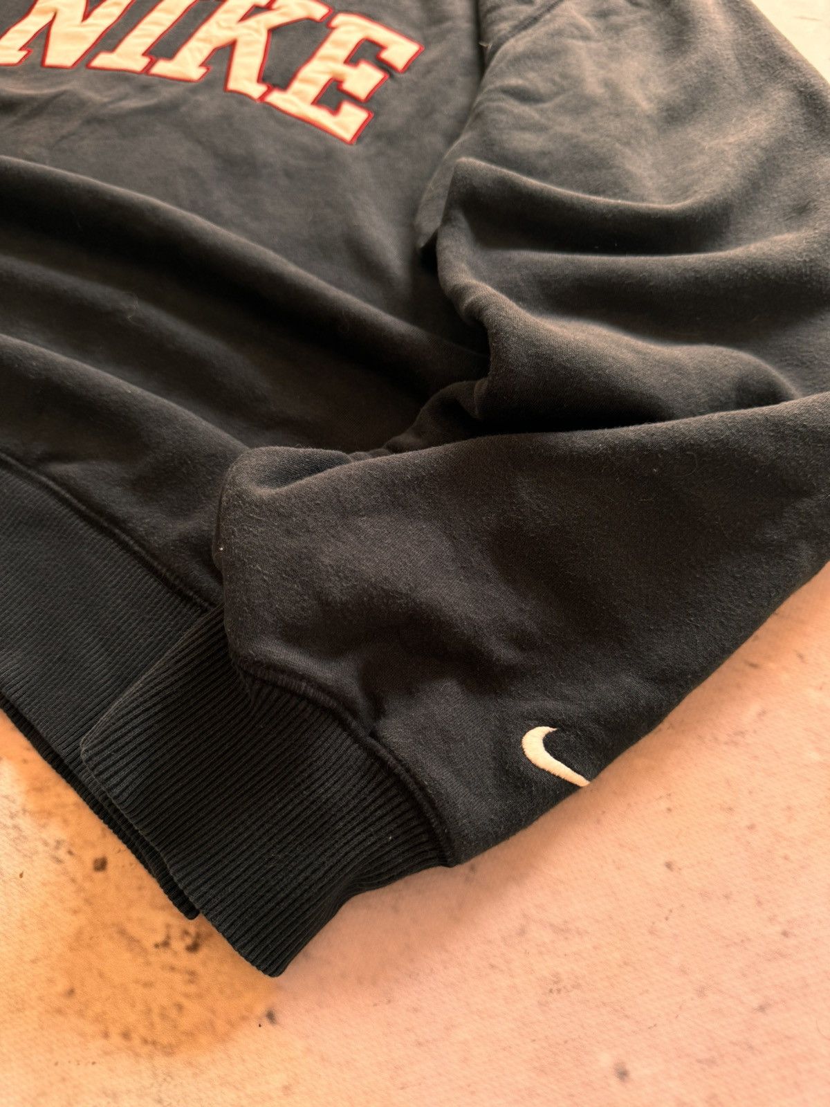 Nike × Vintage NIKE VINTAGE CENTER LOGO OVERSIZE BOXY SWEATSHIRT Size US XL / EU 56 / 4 - 4 Thumbnail