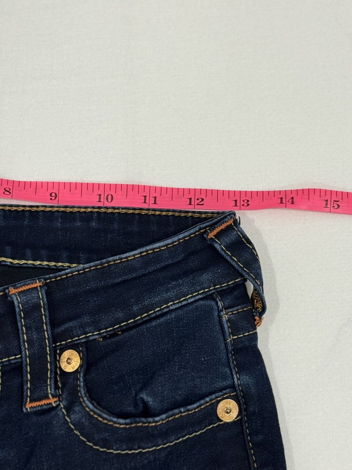 True Religion True Religion Halle Mid Rise Super Skinny Jeans Womens 26 Size 26" / US 2 / IT 38 - 5 Thumbnail