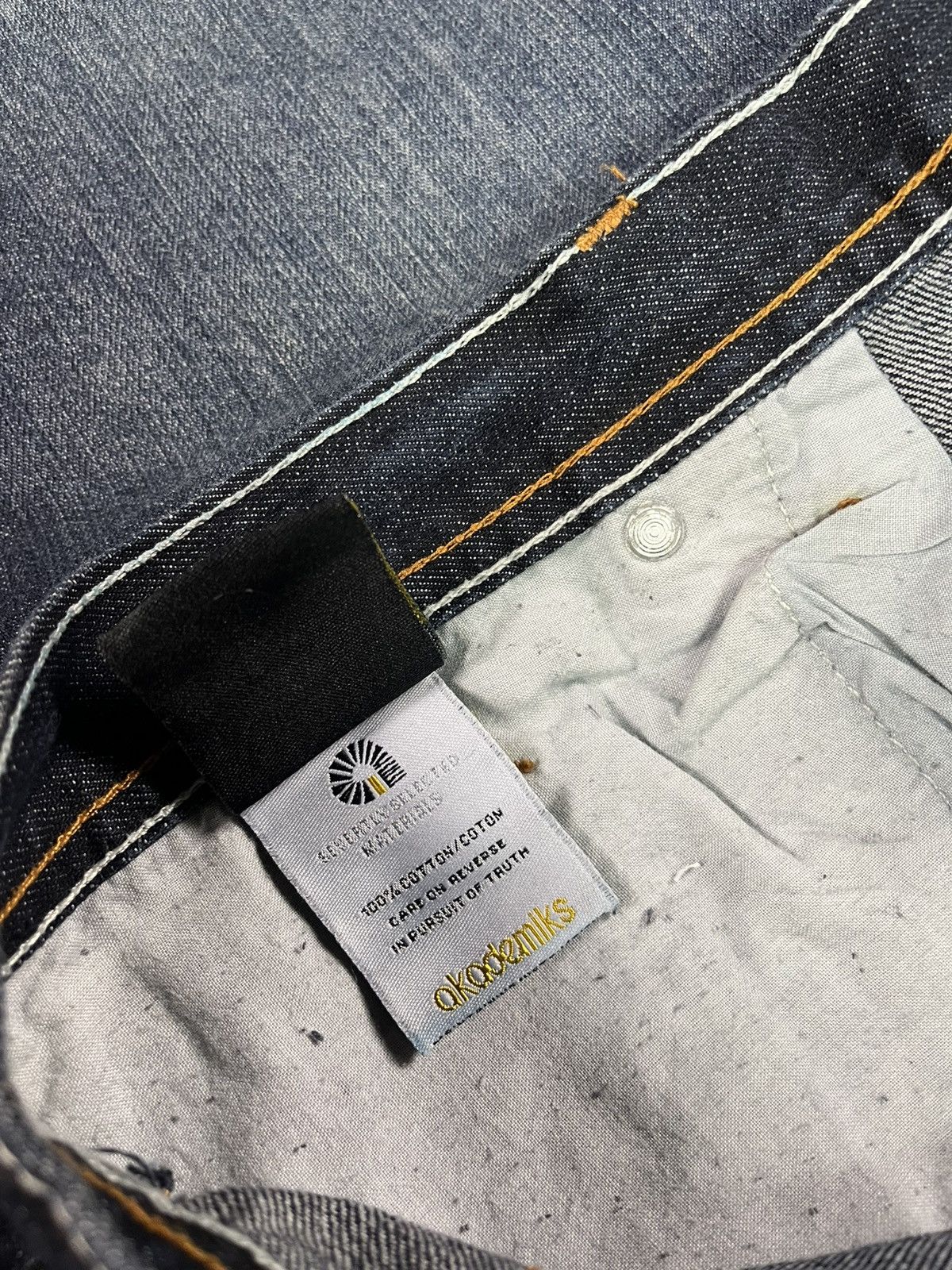 Akademiks 2000s Y2K Akademiks Washed Mega Baggy Denim Jeans 40 Size US 40 / EU 56 - 9 Thumbnail