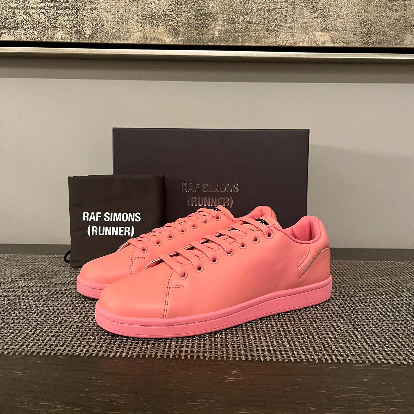 image of Raf Simons Orion Sneakers In Strawberry Ice, Men's (Size 9)