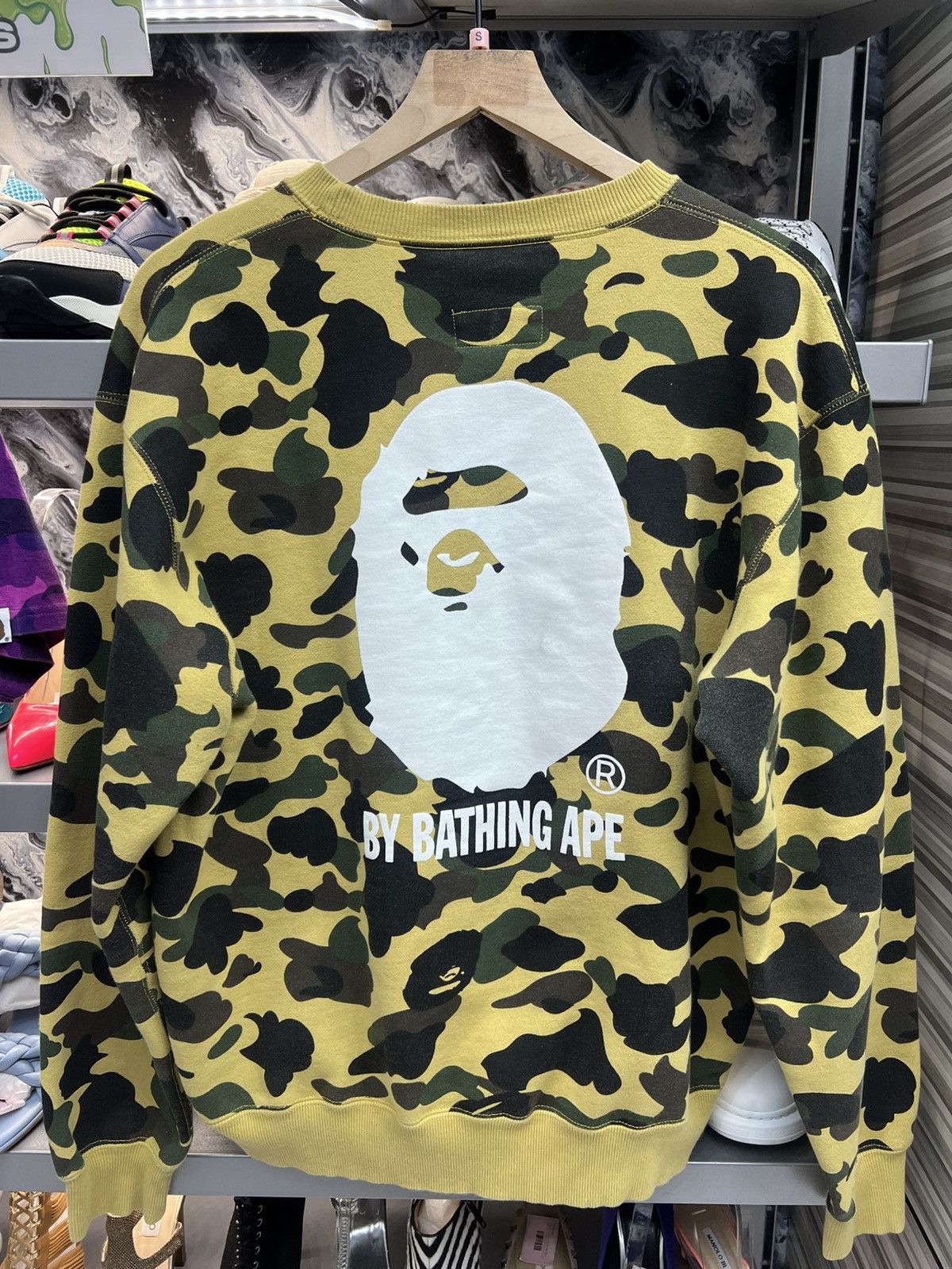 Bape × Champion Bape x Champion Crewneck Size US XL / EU 56 / 4 - 2 Thumbnail