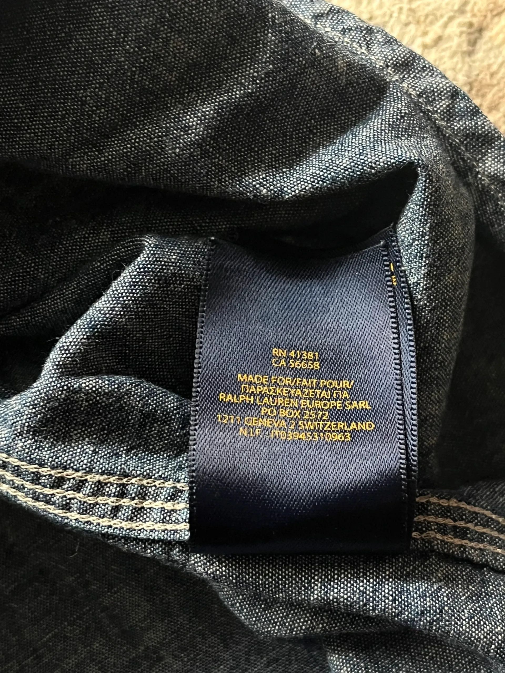 Polo Ralph Lauren Polo Ralph Lauren Sz XL (18-20) Made in India Size US S / EU 44-46 / 1 - 7 Thumbnail