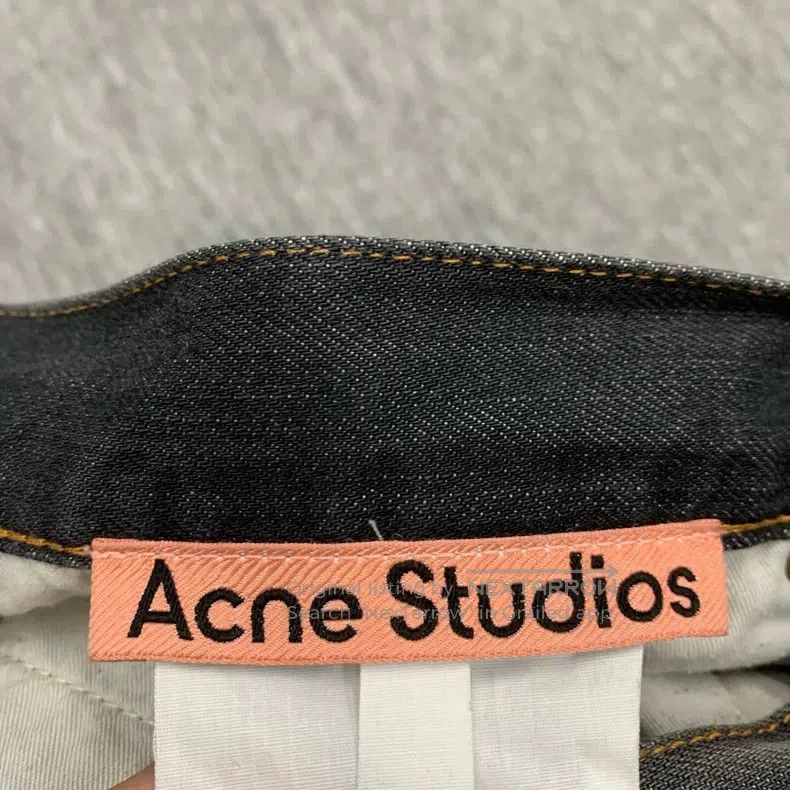 Acne Studios Acne Studios Black Graffiti Washed Vintage Wide-Leg Denim Size US 32 / EU 48 - 6 Thumbnail