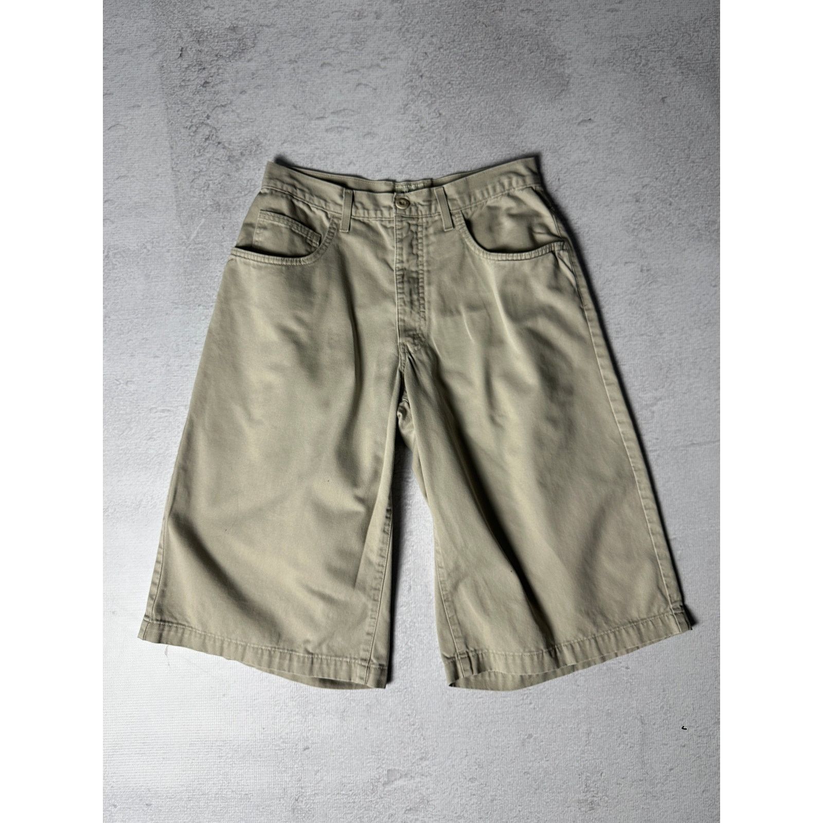 Guess Vintage Guess Brown Preowned Chino Shorts - Men's 32W Size US 32 / EU 48 - 1 Thumbnail