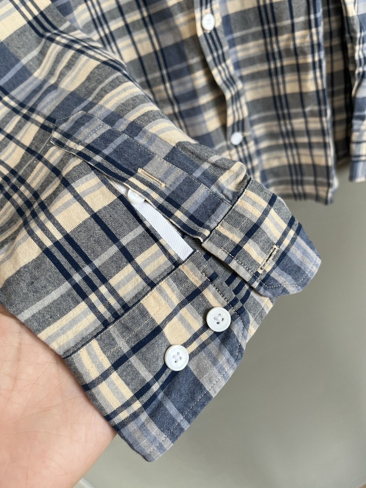 Norse Projects Norse Projects Anton Madras Check Plaid Shirt Size US L / EU 52-54 / 3 - 6 Thumbnail