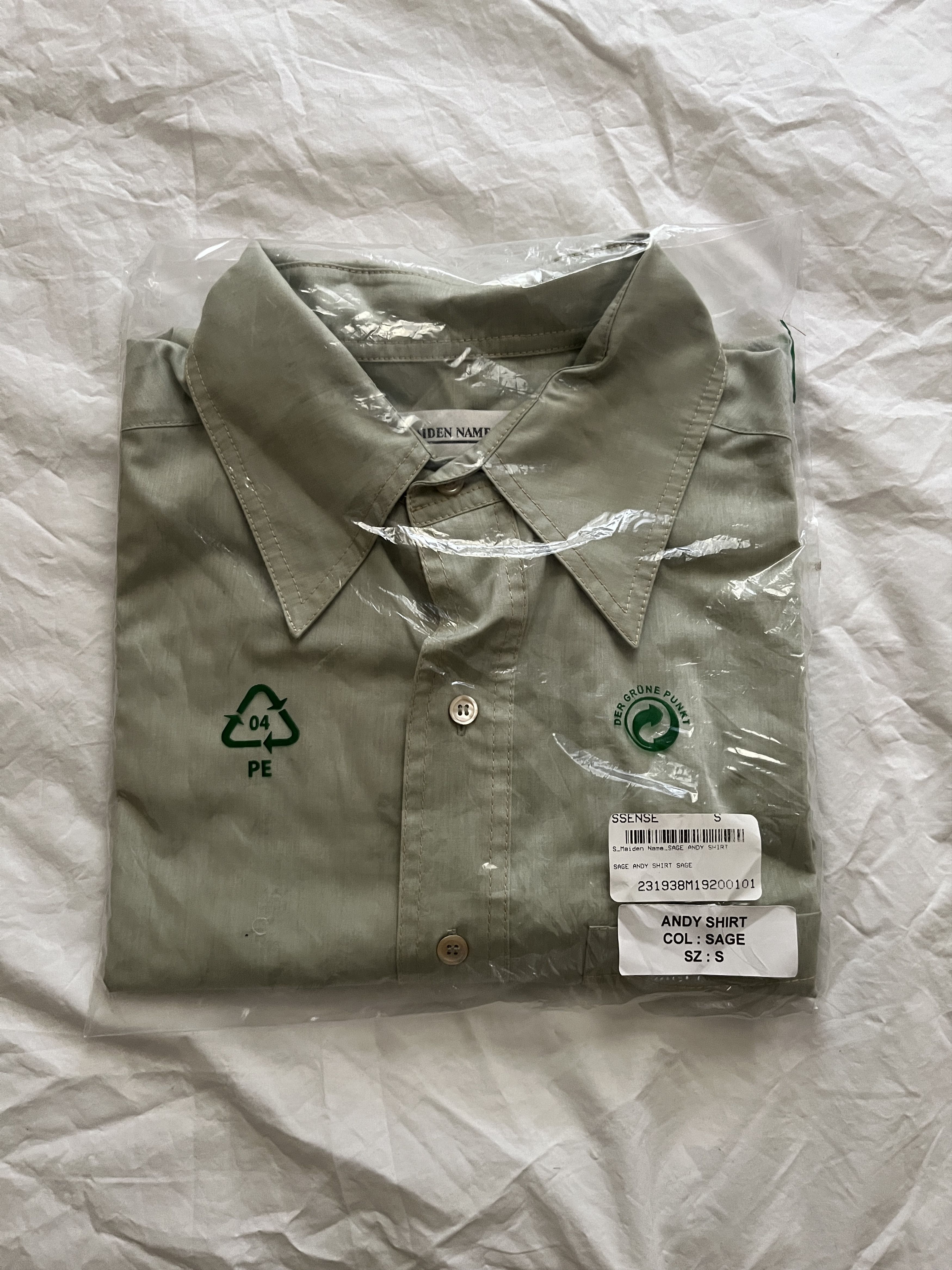 Maiden Name Maiden Name Green Andy Shirt Size US S / EU 44-46 / 1 - 1 Thumbnail