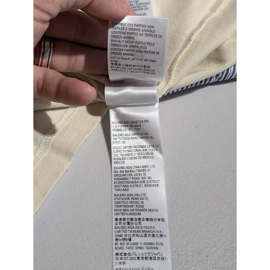 Balenciaga o1rshd1 Layered T-Shirt in Multicolor Size US M / EU 48-50 / 2 - 20 Thumbnail