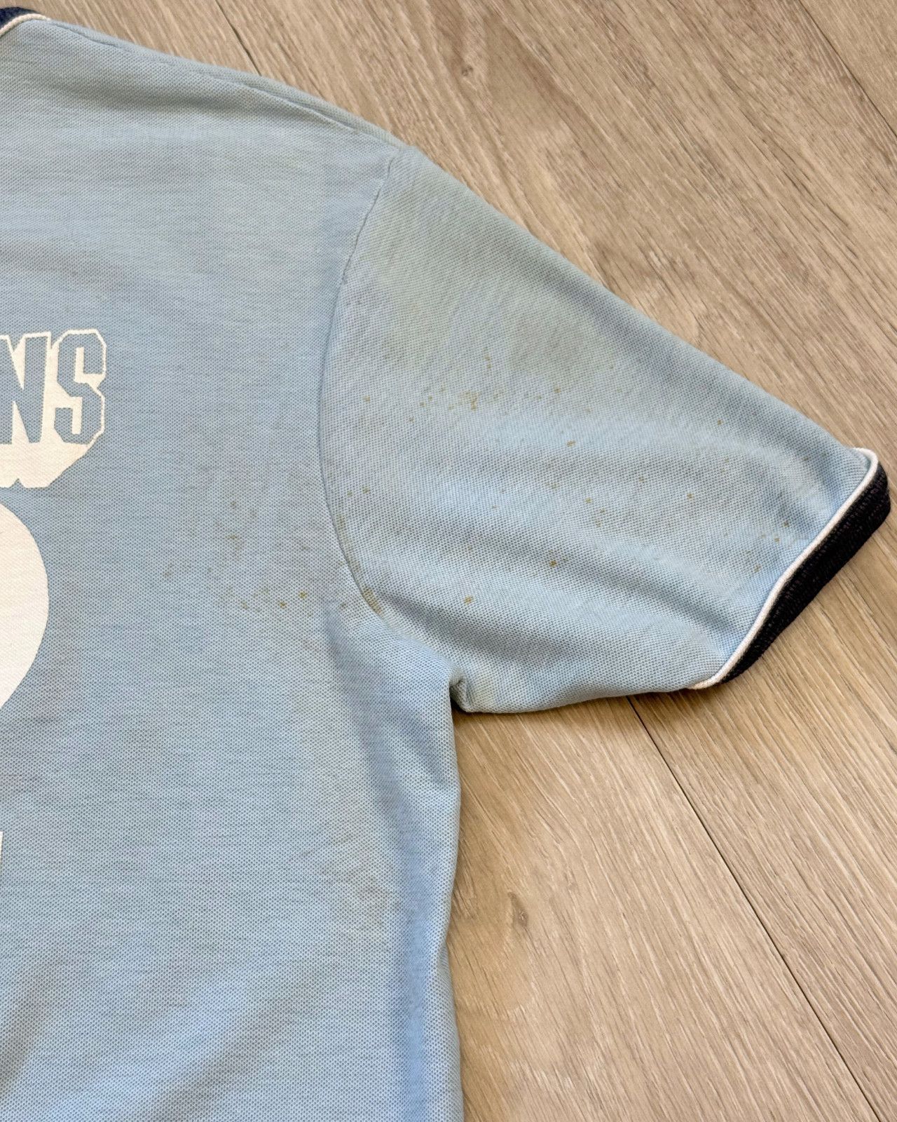 Vintage Rare Vintage 80's Peter Gibbons Racing Ringer T-Shirt Large Size US L / EU 52-54 / 3 - 12 Thumbnail