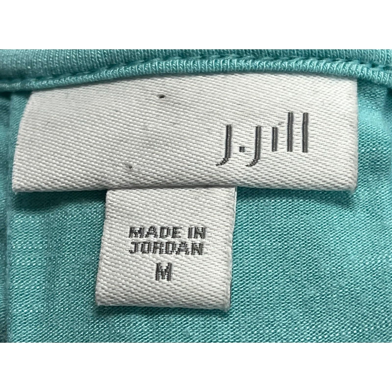 J. Jill J. Jill Tank Dress Womens M Aqua Blue Pockets Comfort Jersey Casual Summer Size M / US 6-8 / IT 42-44 - 6 Thumbnail