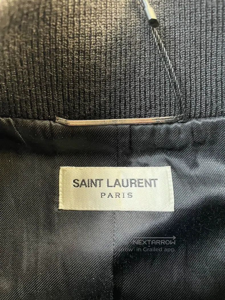 Saint Laurent Paris Saint Laurent Paris Black leather star sequin woolen baseb Size US M / EU 48-50 / 2 - 8 Thumbnail