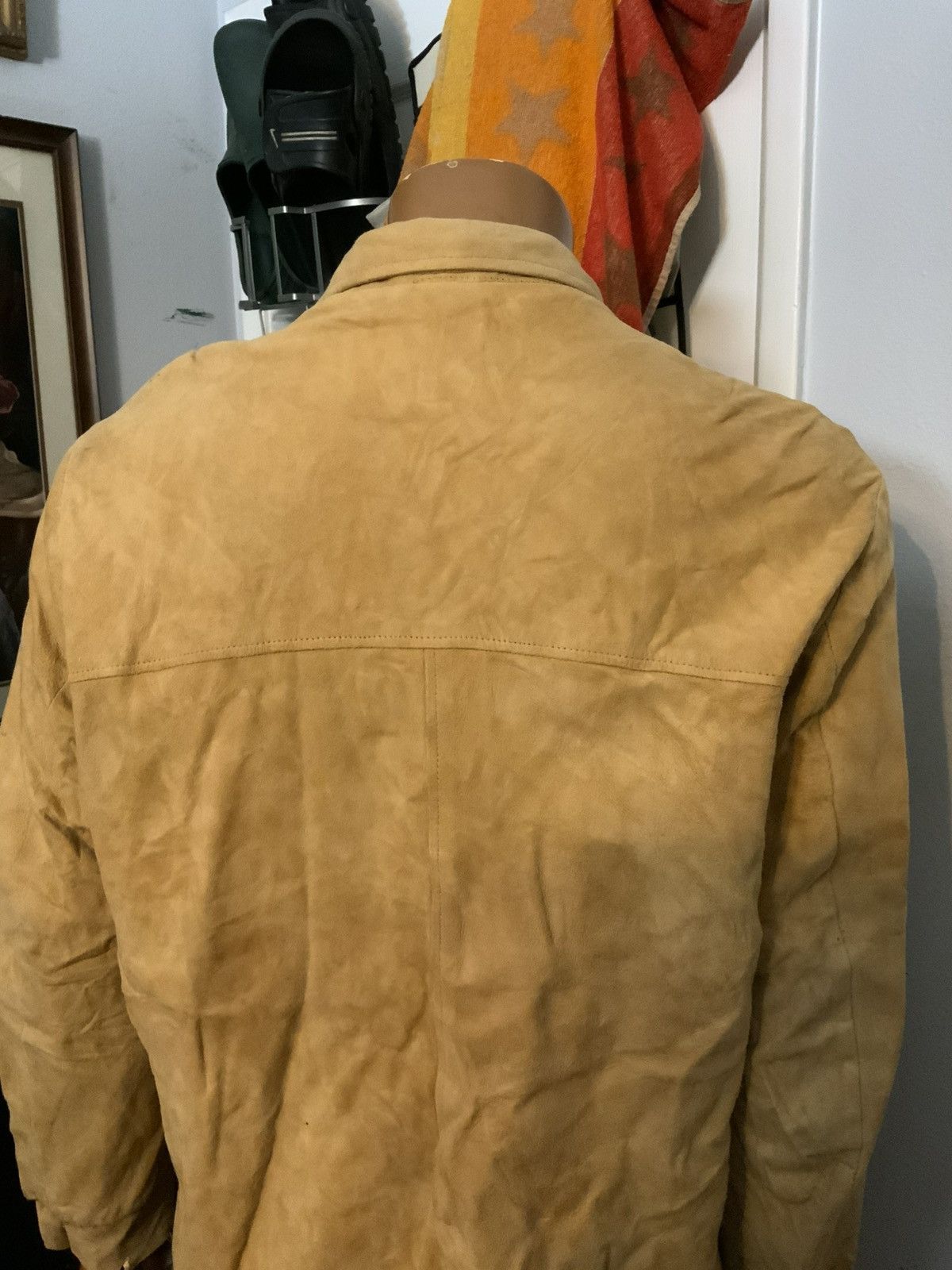 Vintage Vintage 50s 60s Kurland Star Dupont Suede Leather Jacket Size US M / EU 48-50 / 2 - 20 Thumbnail