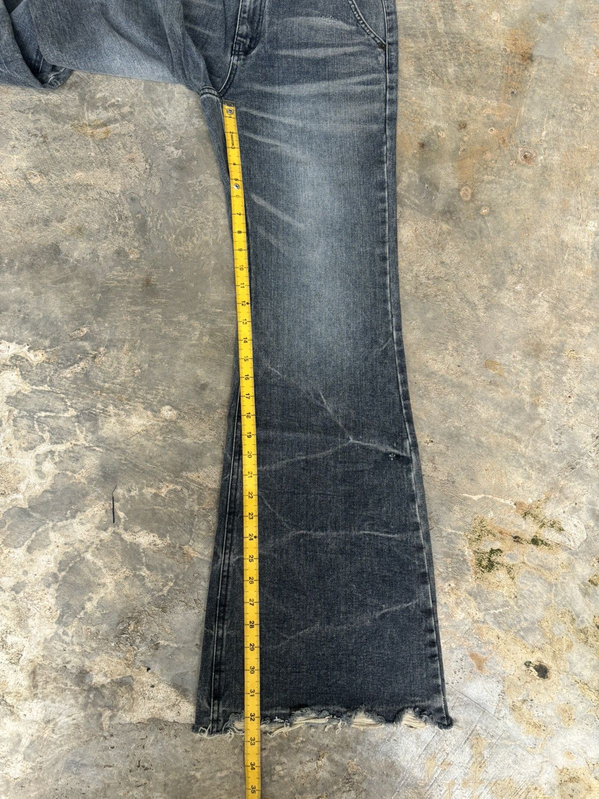Hysteric Glamour Flare Jeans Esc Studio Ifsix Lgb Style Boocut Size US 31 - 11 Thumbnail