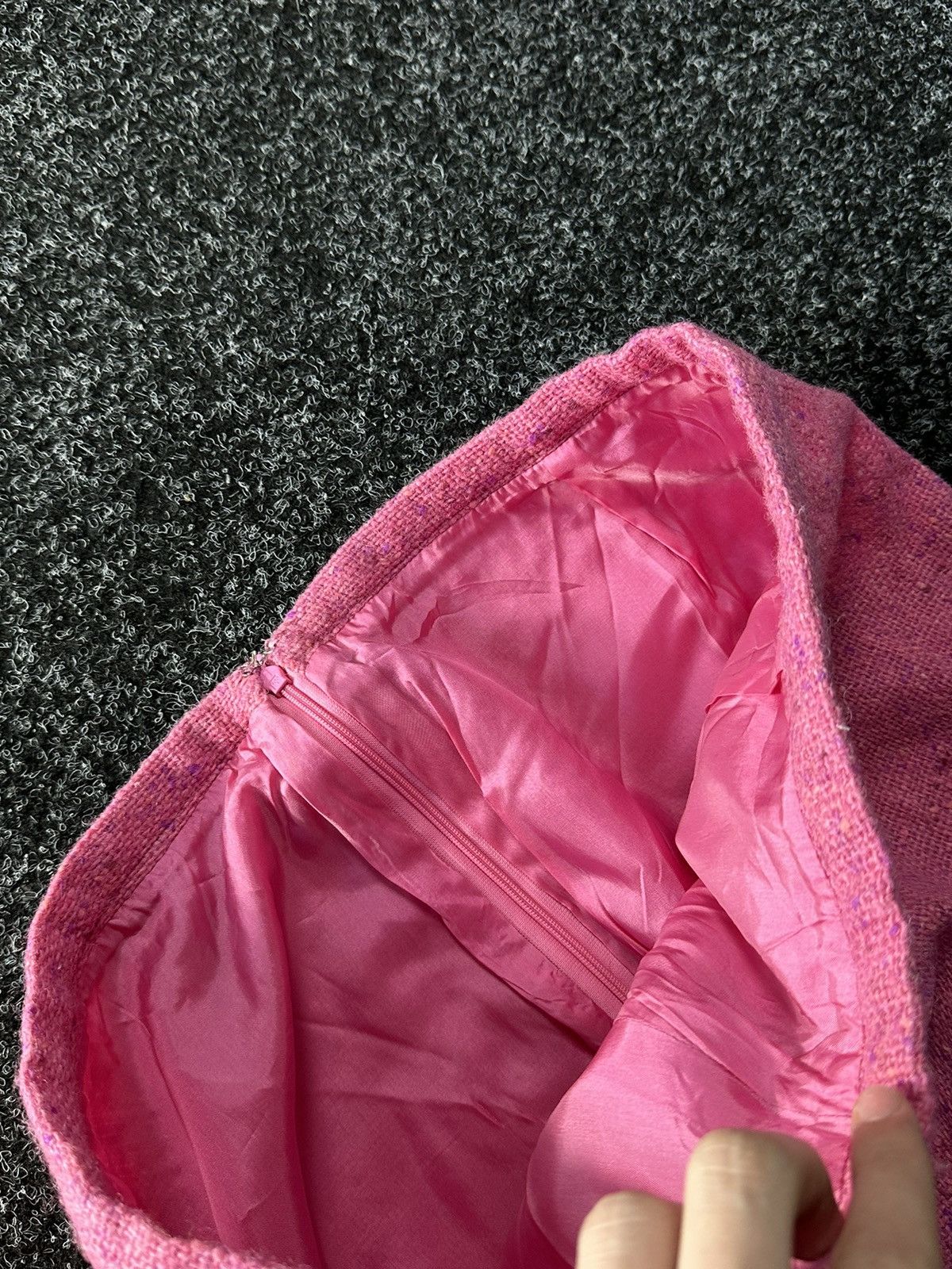 Moschino 🚨MOSCHINO CHEAP AND CHIP RARE VINTAGE PINK SKIRT OLD MONEY Size 34" / US 12 / IT 48 - 5 Thumbnail