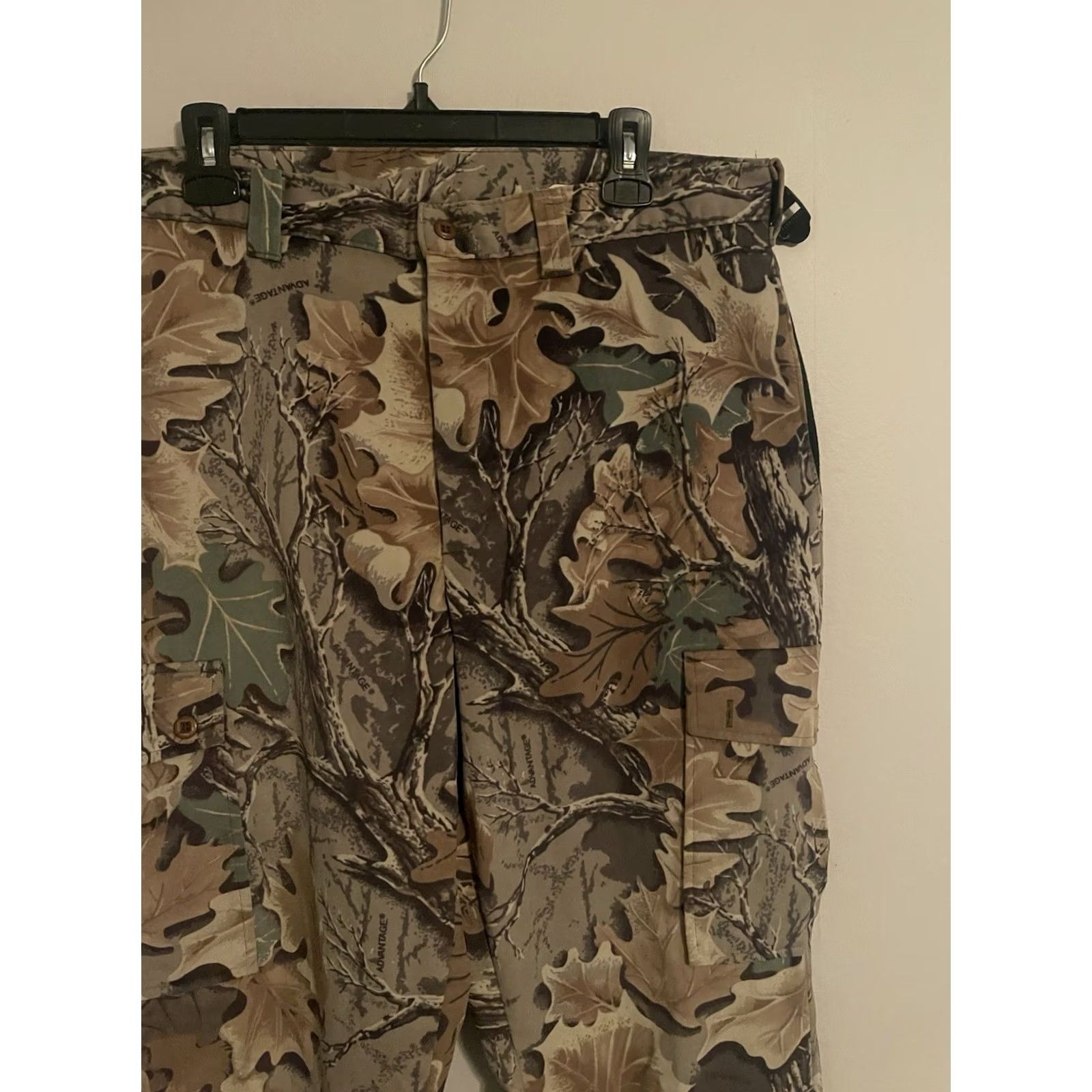 Vintage VINTAGE Woolrich Saddle-Cloth Pants Medium Advantage Camo Nylon Cargo Men's Size US 31 - 2 Thumbnail