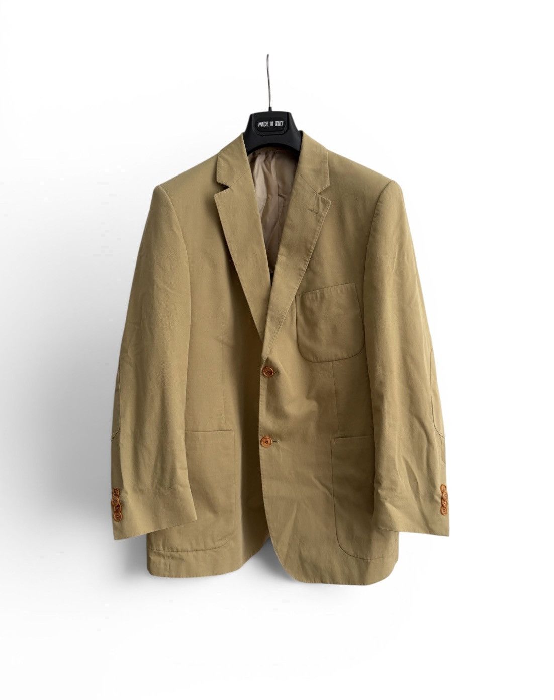 Burberry Burberry Cotton Blazer Jacket Size US L / EU 52-54 / 3 - 1 Thumbnail