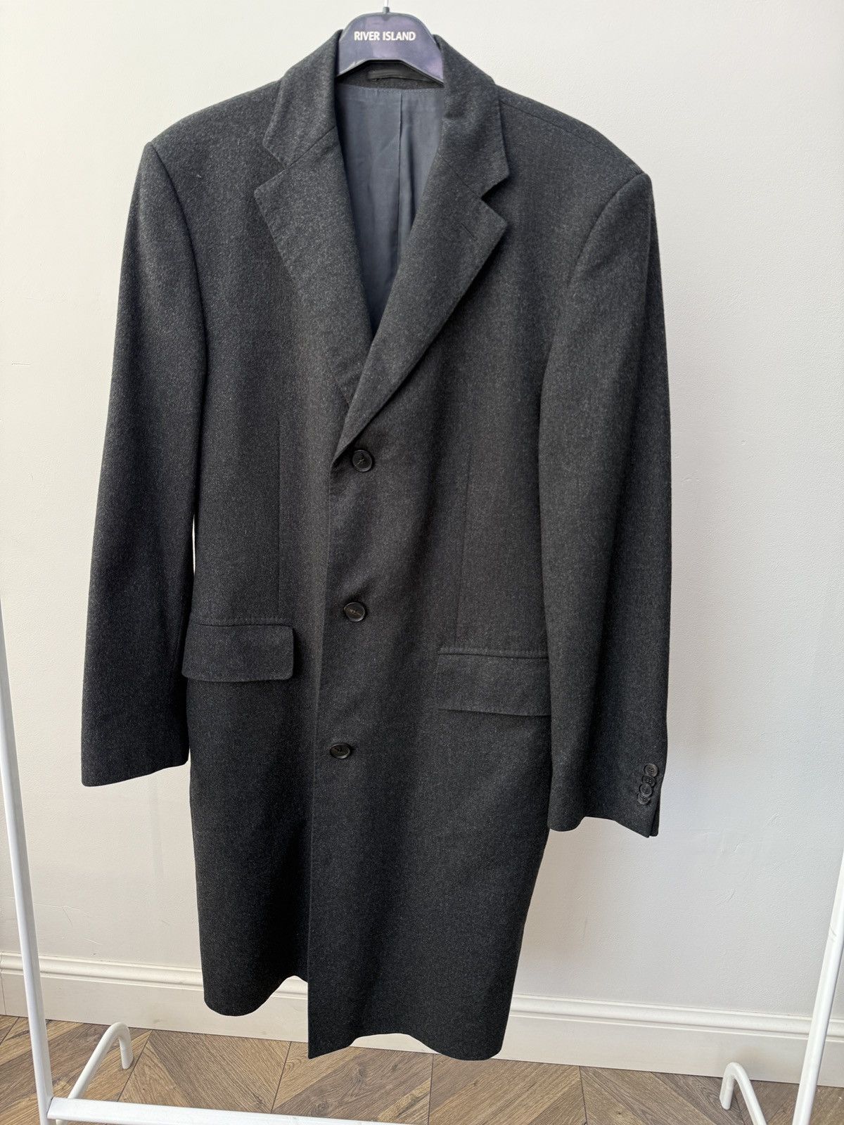Hugo Boss Vintage Hugo Boss Selection Cashmere Overcoat Tailored Size US M / EU 48-50 / 2 - 3 Thumbnail