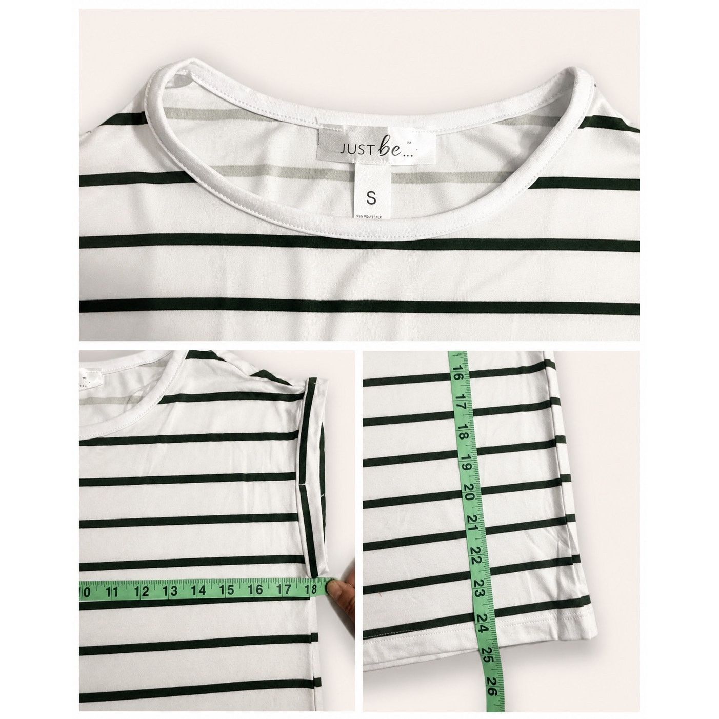 Highland Women’s Soft Striped T-Shirt Size US M / EU 48-50 / 2 - 2 Thumbnail