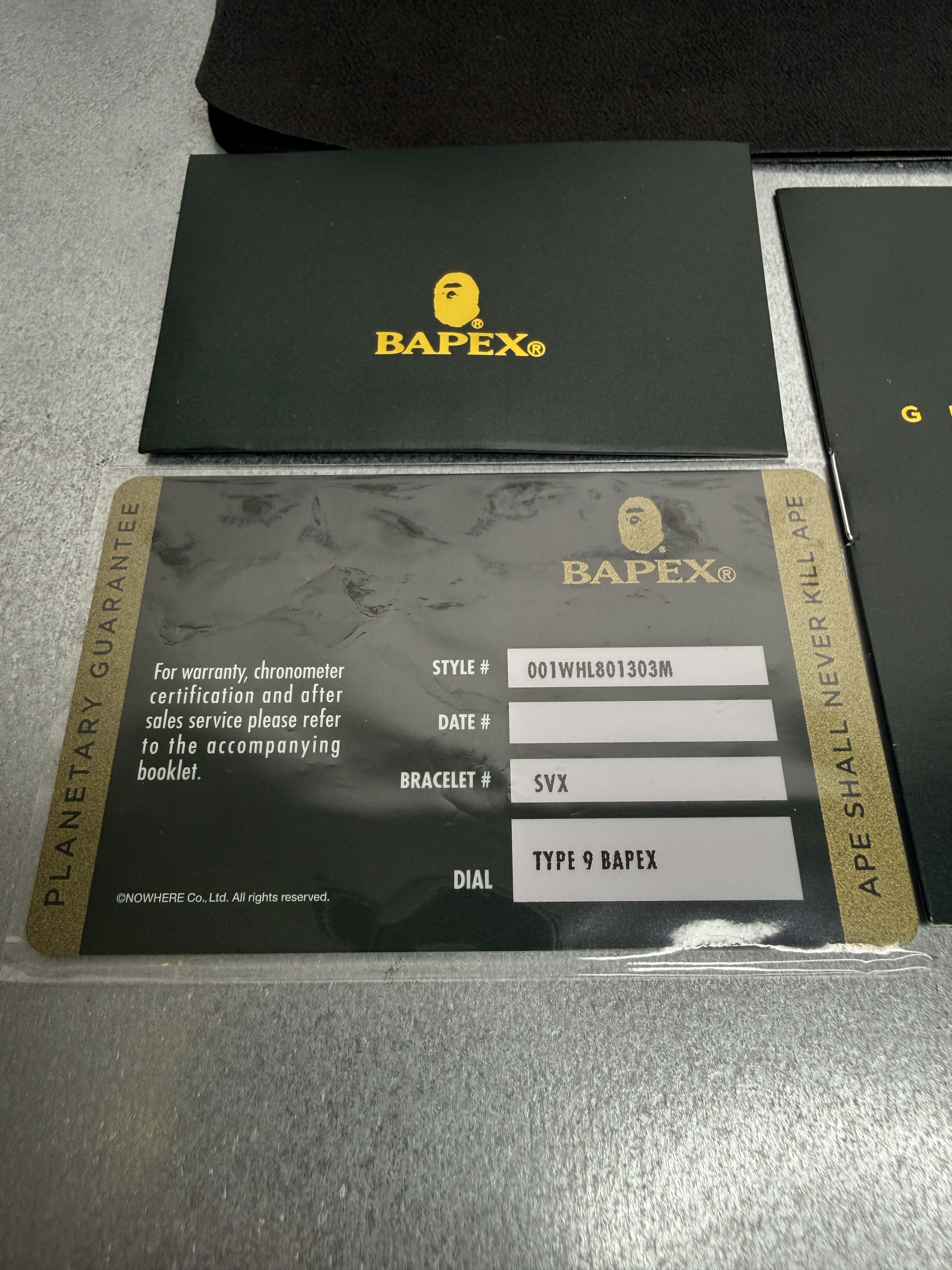 Bape BAPE TYPE 9 BAPEX #1 (2026) Size ONE SIZE - 13 Thumbnail
