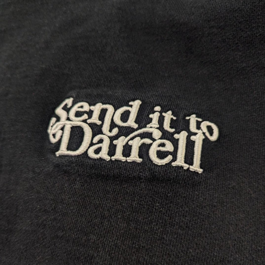 Other Lala Kent Send it to Darrell Embroidered Black Hoodie Medium Size M / US 6-8 / IT 42-44 - 6 Thumbnail