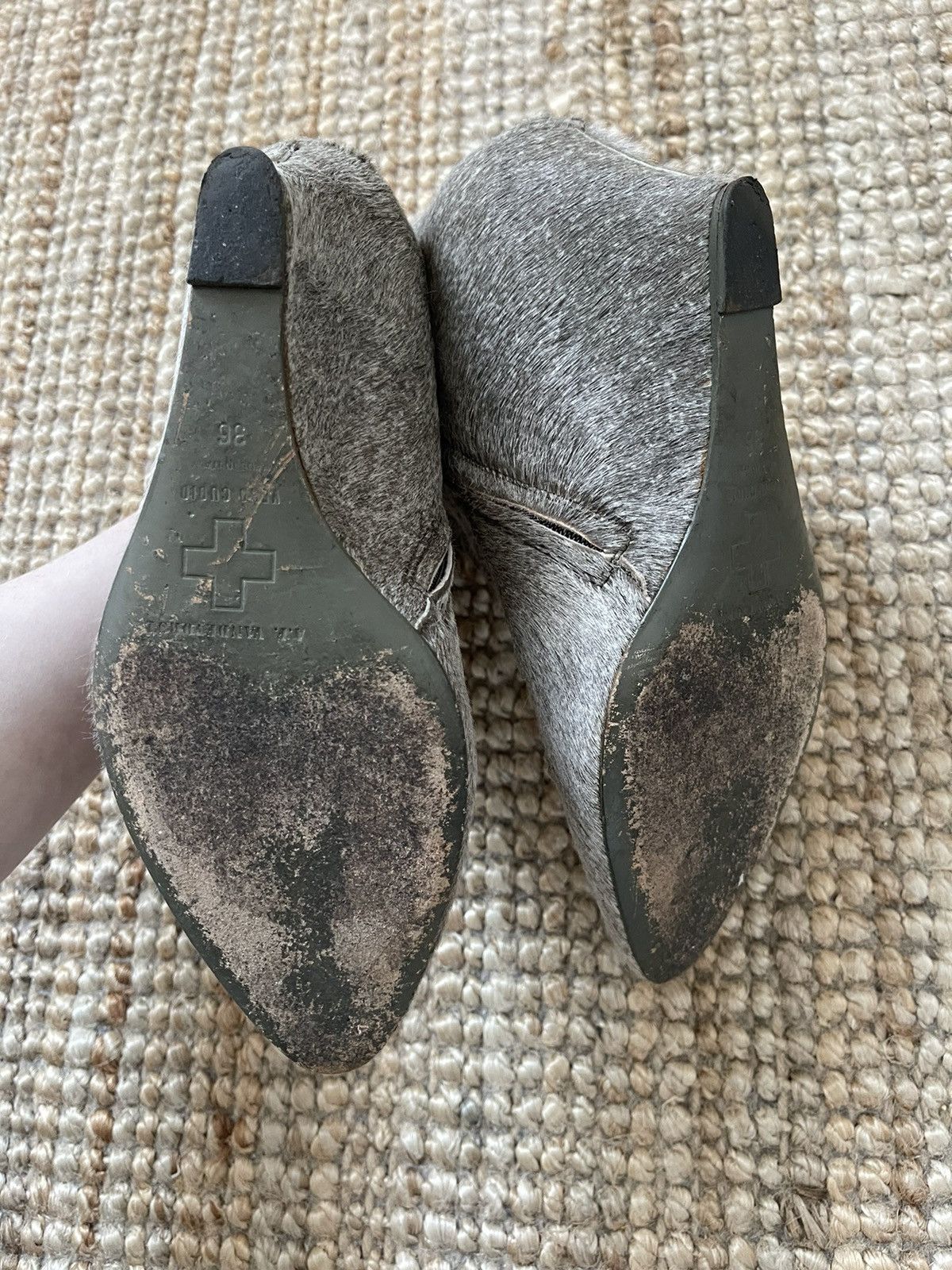 A.F. Vandevorst Vintage A.F. Vandevorst Fall 2011 pony hair ankle boots Size US 6 / IT 36 - 5 Thumbnail