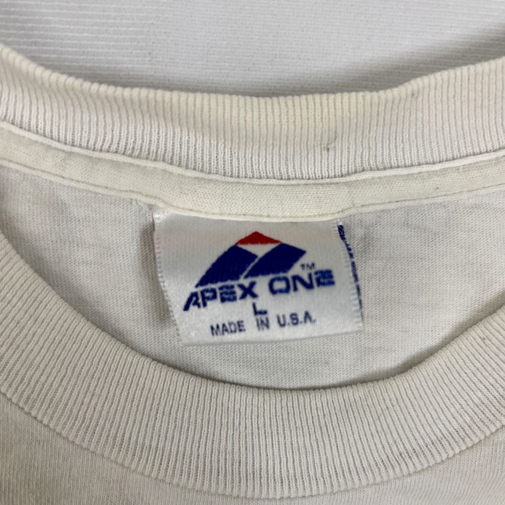 Vintage VINTAGE Apex One Dallas Cowboys White T Shirt Single Stitch USA Large Mens L Size US L / EU 52-54 / 3 - 3 Thumbnail