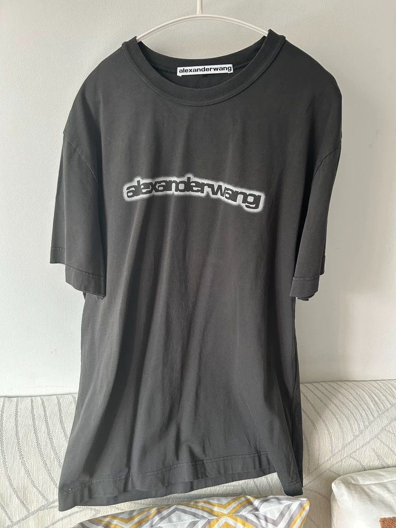 Alexander Wang Alexander Wang Logo Short Sleeve T-Shirt- Size M / US 6-8 / IT 42-44 - 3 Thumbnail