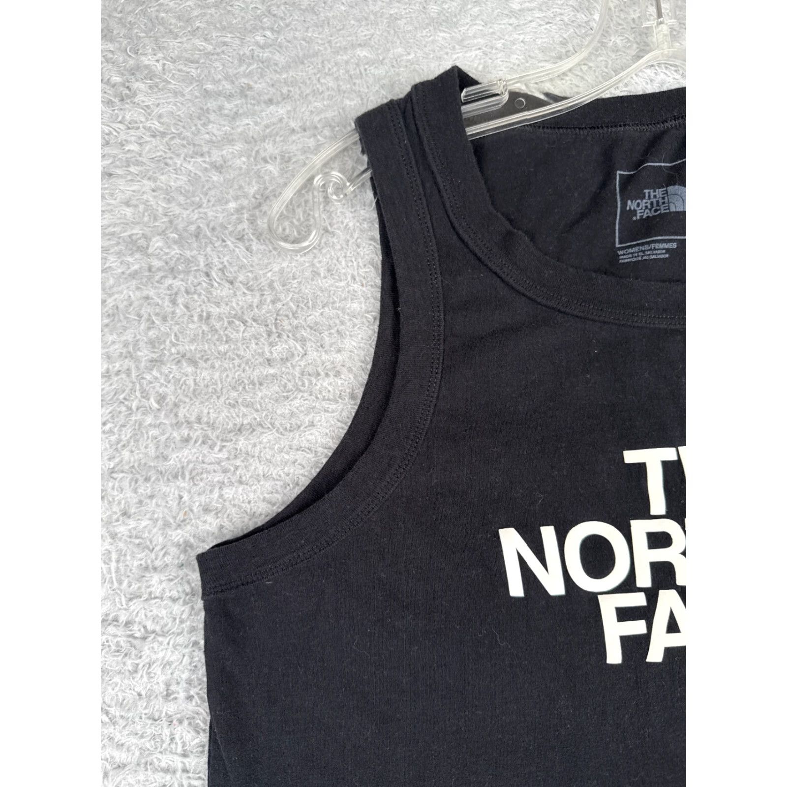 The North Face The North Face Tank Shirt Women Large Black 100% Cotton Cropped Sleeveless Crew Neck Pullover Casual Outdoor Modern Shirt Womens Size L / US 10 / IT 46 - 3 Thumbnail