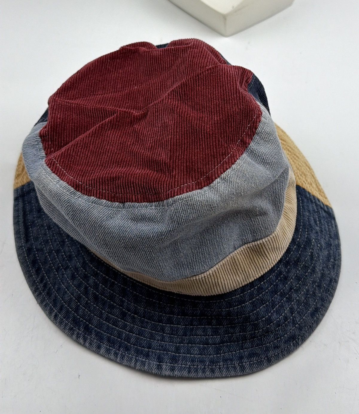 Japanese Brand titicaca multicolour denim hat tc53 Size ONE SIZE - 2 Thumbnail