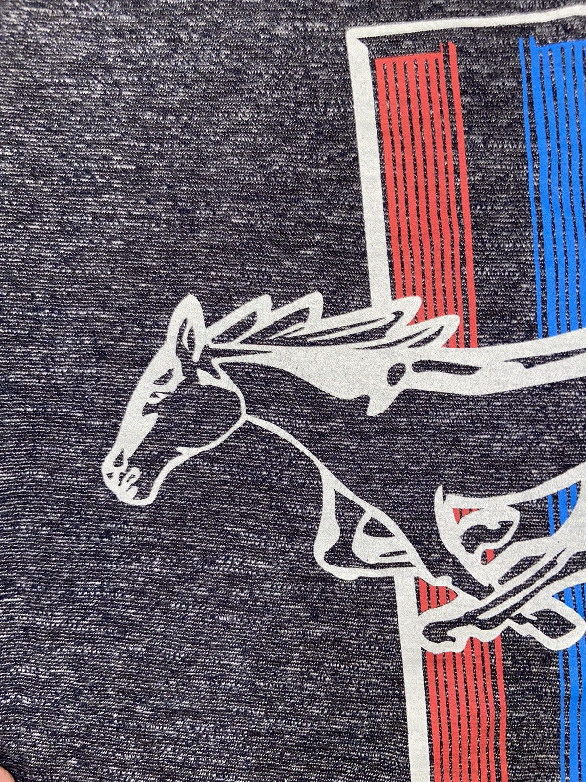 Ford × Mustang × Vintage Vintage Ford Mustang Y2K racing t shirt big printed logo tee Size US M / EU 48-50 / 2 - 16 Thumbnail