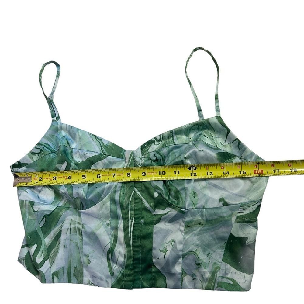 Guess Guess l NWT Milan Bustier Satin Crop Medium Size M / US 6-8 / IT 42-44 - 5 Thumbnail
