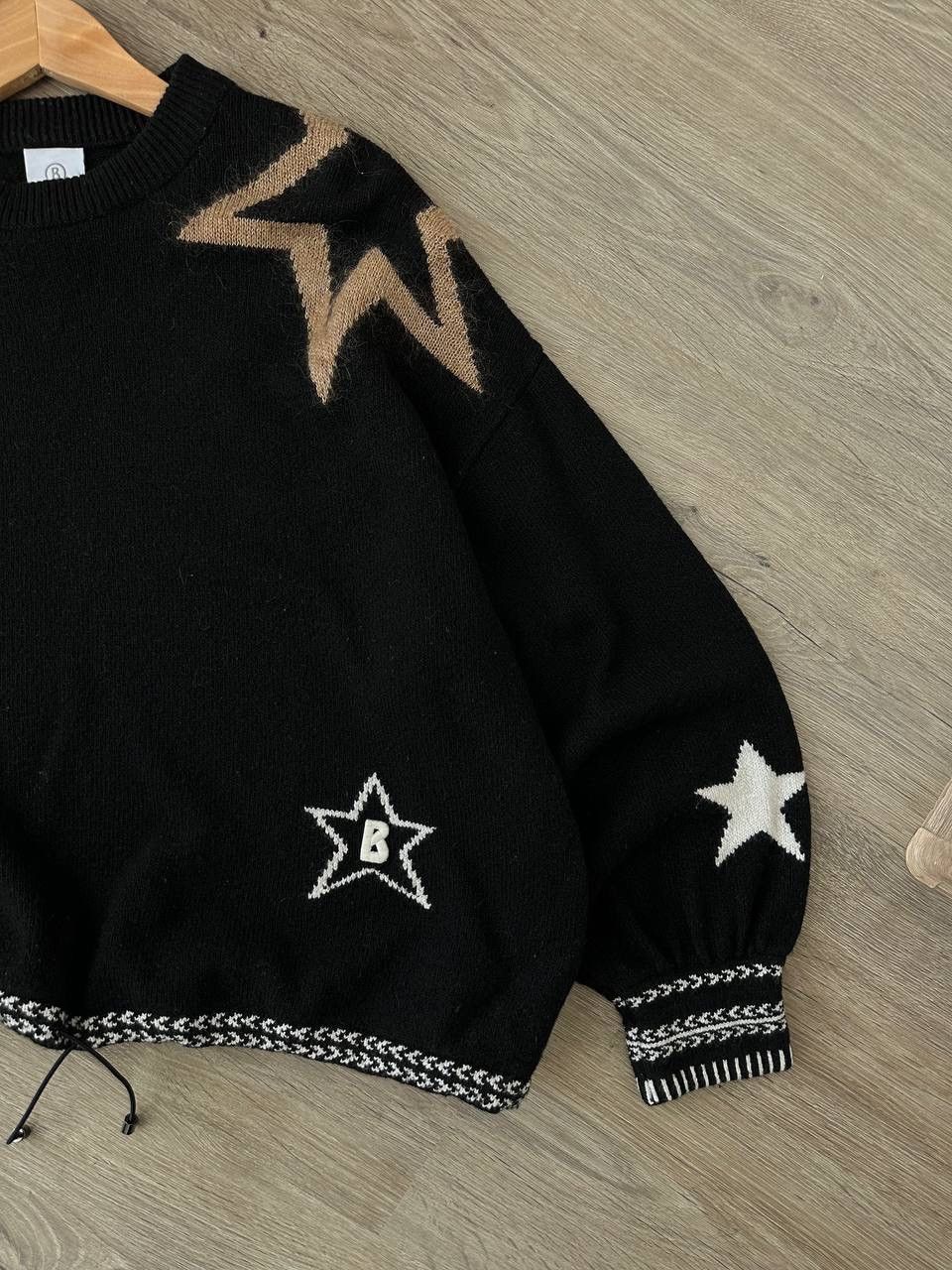 Bogner × Vintage Vintage Bogner Black Wool Ws Ski Sweater Size US M / EU 48-50 / 2 - 3 Thumbnail