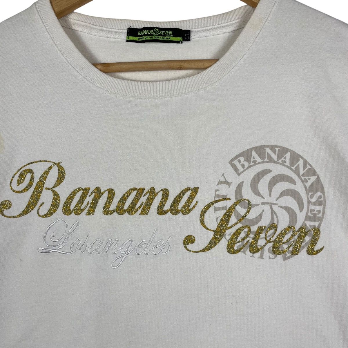 Japanese Brand Banana Seven Los Angeles Surf Tee Shirt Size US L / EU 52-54 / 3 - 5 Thumbnail