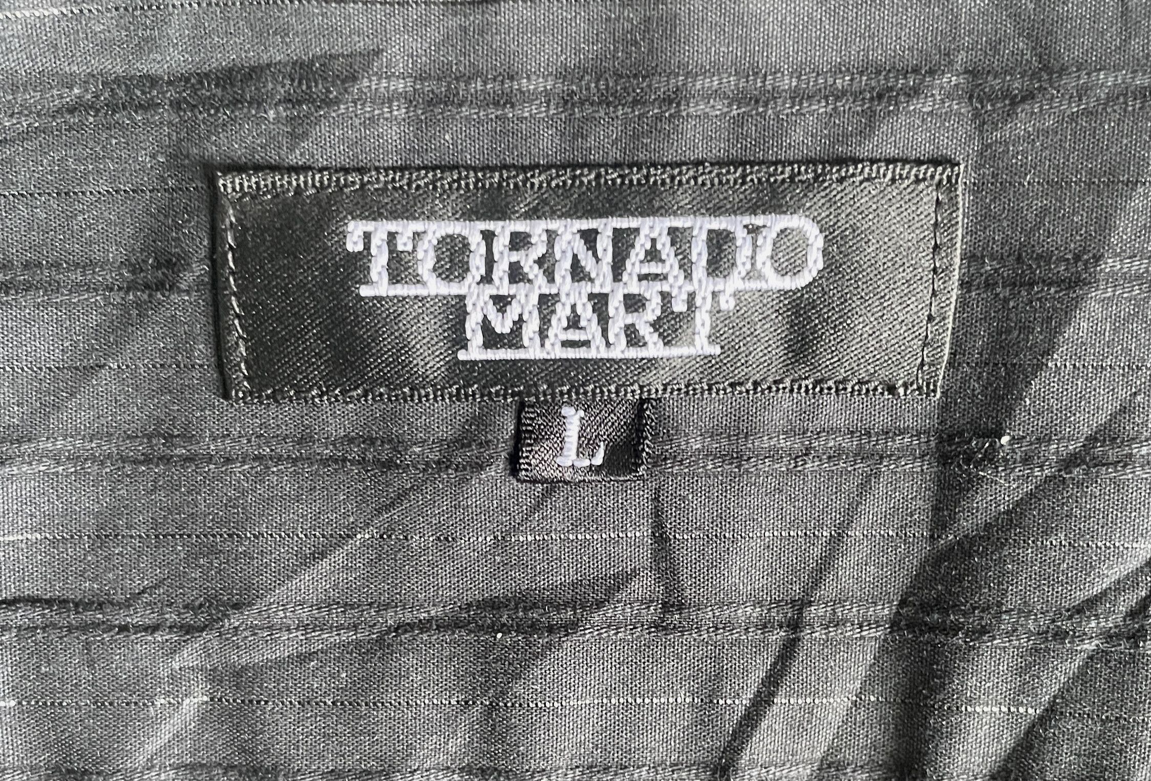 Tornado Mart TORNADO MART Embroidery Stripped Shirt Size US XXS / EU 40 - 6 Thumbnail