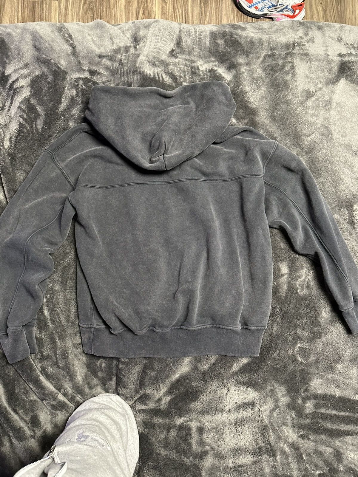 Abercrombie & Fitch Washed black abercrombie oversized hoodie Size US XS / EU 42 / 0 - 2 Thumbnail
